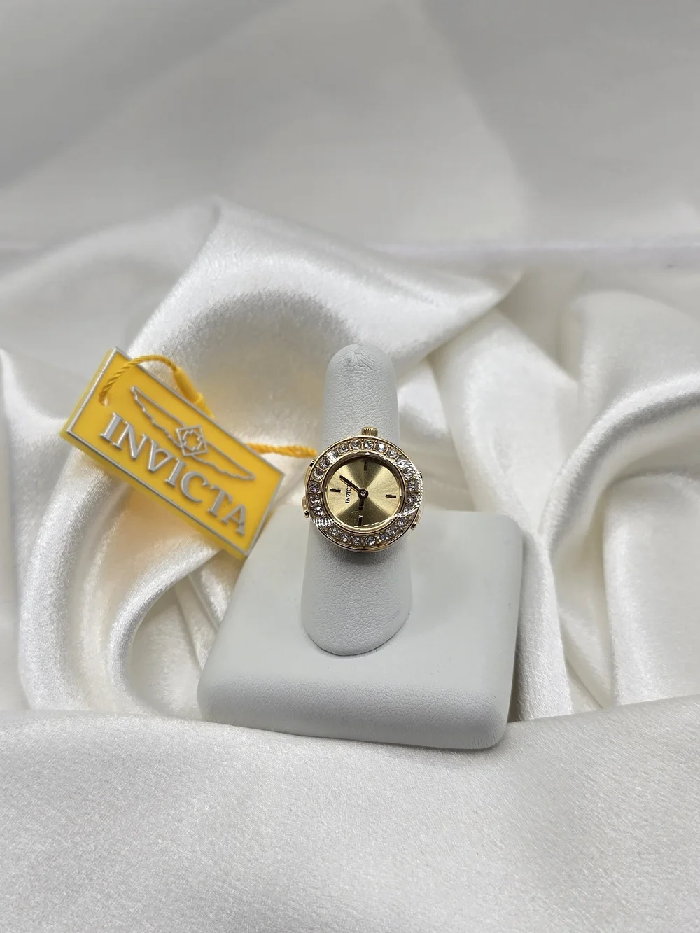 Invicta Gold Tone Ring Watch